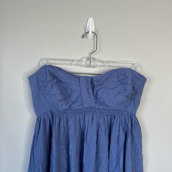 FREE PEOPLE Across the Sea Mini Dress Lilac Purple Periwinkle Size Large NWT New - Picture 4 of 10
